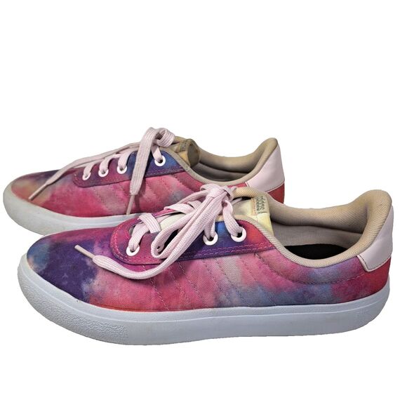 Adidas Women's Vulc Raid 3R Tie Dye Casual Skateboard Shoes Size 8.5 GY6708 - Picture 2 of 10